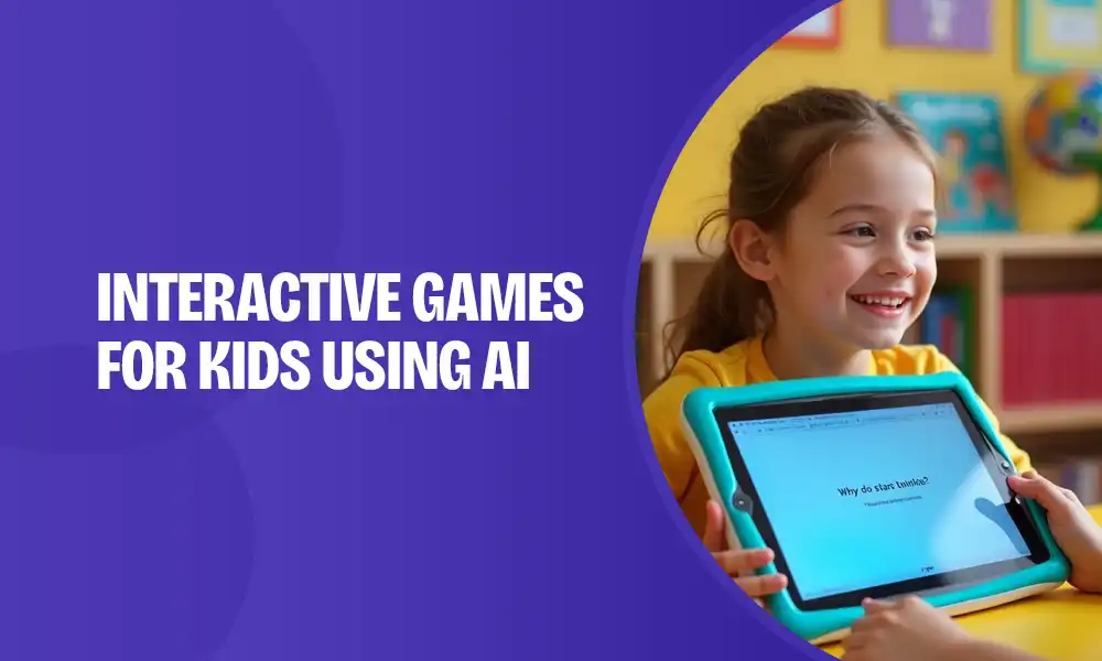 Giochi interattivi per bambini che utilizzano l'intelligenza artificiale